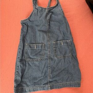 Denim Kids Overall Dress
